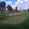 Primm Valley Golf Club (Lakes) Hole #18 - Greenside - Thursday, March 21, 2019 (Las Vegas #3 Trip)
