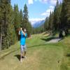 Radium Resort (Radium) Hole #13 - Tee Shot - Sunday, July 16, 2017 (Columbia Valley #1 Trip)