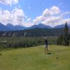 Radium Resort (Springs) Hole #1 - Tee Shot - Sunday, July 16, 2017 (Columbia Valley #1 Trip)