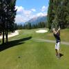Radium Resort (Springs) Hole #7 - Tee Shot - Sunday, July 16, 2017 (Columbia Valley #1 Trip)