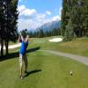 Radium Resort (Springs) Hole #7 - Tee Shot - Sunday, July 16, 2017 (Columbia Valley #1 Trip)