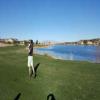 Reflection Bay Golf Club Hole #18 - Tee Shot - Sunday, January 24, 2016 (Las Vegas #1 Trip)