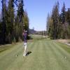 Salish Cliffs Hole #9 - Tee Shot - Monday, April 20, 2015 (Little Creek Casino Trip)