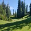 Salmon Arm (Champions) Hole #11 - Approach - Saturday, August 6, 2022 (Shuswap Trip)