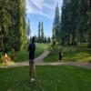 Salmon Arm (Champions) Hole #17 - Tee Shot - Saturday, August 6, 2022 (Shuswap Trip)