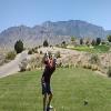 Sandia Golf Club Hole #12 - Tee Shot - Tuesday, April 30, 2024 (Albuquerque Trip)