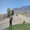 Sandia Golf Club Hole #15 - Tee Shot - Tuesday, April 30, 2024 (Albuquerque Trip)