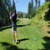 Shuswap Lake Golf Course at Blind Bay Hole #14 - Tee Shot - Monday, August 8, 2022 (Shuswap Trip)
