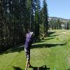 Shuswap Lake Golf Course at Blind Bay Hole #14 - Tee Shot - Monday, August 8, 2022 (Shuswap Trip)