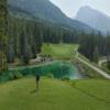 Silvertip Golf Course Hole #10 - Tee Shot - Monday, July 22, 2024 (Banff Trip)