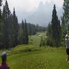 Silvertip Golf Course Hole #13 - Tee Shot - Monday, July 22, 2024 (Banff Trip)