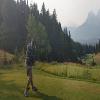 Silvertip Golf Course Hole #2 - Tee Shot - Monday, July 22, 2024 (Banff Trip)