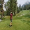 Silvertip Golf Course Hole #7 - Tee Shot - Monday, July 22, 2024 (Banff Trip)