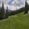 Spanish Peaks Mountain Club Hole #4 - Approach - Tuesday, July 7, 2020 (Big Sky Trip)