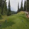 Stewart Creek Golf Club Hole #1 - Tee Shot - Monday, July 22, 2024 (Banff Trip)