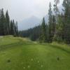 Stewart Creek Golf Club Hole #9 - Tee Shot - Monday, July 22, 2024 (Banff Trip)