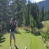 Talking Rock Golf Course Hole #6 - Tee Shot - Monday, August 8, 2022 (Shuswap Trip)