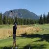 Talking Rock Golf Course Hole #9 - Tee Shot - Monday, August 8, 2022 (Shuswap Trip)