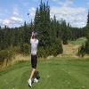 The Rise Golf Club Hole #8 - Tee Shot - Friday, August 5, 2022 (Shuswap Trip)