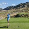 Tobiano Golf Course Hole #17 - Tee Shot - Sunday, August 7, 2022 (Shuswap Trip)