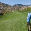 Tobiano Golf Course Hole #5 - Tee Shot - Sunday, August 7, 2022 (Shuswap Trip)
