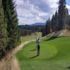 Suncadia (Tumble Creek) Hole #14 - Tee Shot - Monday, September 29, 2014 (Central Washington #1 Trip)