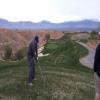 Wolf Creek Golf Club Hole #15 - Tee Shot - Saturday, January 23, 2016 (Las Vegas #1 Trip)