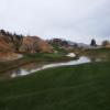 Wolf Creek Golf Club Hole #17 - Approach - 2nd - Saturday, January 23, 2016 (Las Vegas #1 Trip)