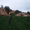 Wolf Creek Golf Club Hole #18 - Approach - Saturday, January 23, 2016 (Las Vegas #1 Trip)