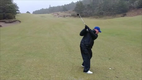 Bandon Dunes (Bandon Trails) Hole #16 - Thursday, March 1, 2018 (Bandon Dunes #1 Trip)