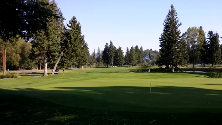 Buffalo Hill Golf Club (Championship) Hole #14 - Saturday, August 22, 2015 (Flathead Valley #5 Trip)