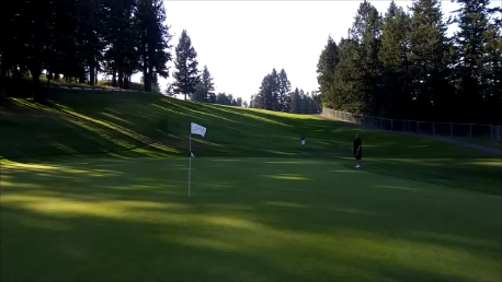 Buffalo Hill Golf Club (Championship) Hole #17 - Saturday, August 22, 2015 (Flathead Valley #5 Trip)