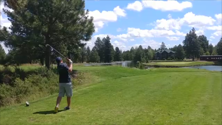 Lost Tracks Golf Club Hole #16 - Tuesday, July 2, 2019 (Bend #3 Trip)