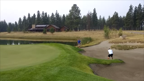 The Wilderness Club Hole #5 - Monday, August 24, 2015 (Flathead Valley #5 Trip)